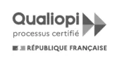 Logo Qualiopi, processus certifié par la République française